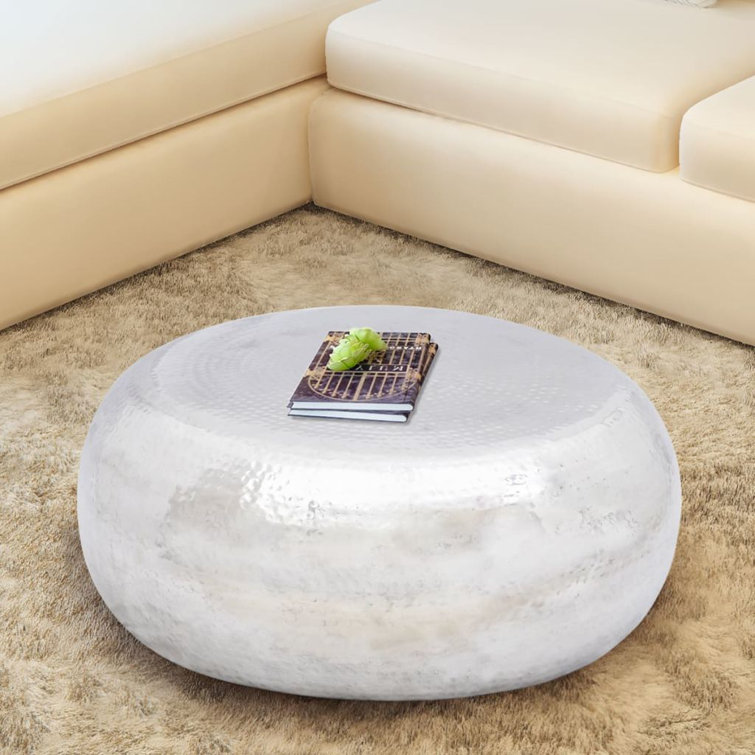 World Menagerie Hammered Aluminium Coffee Table & Reviews | Wayfair.ca